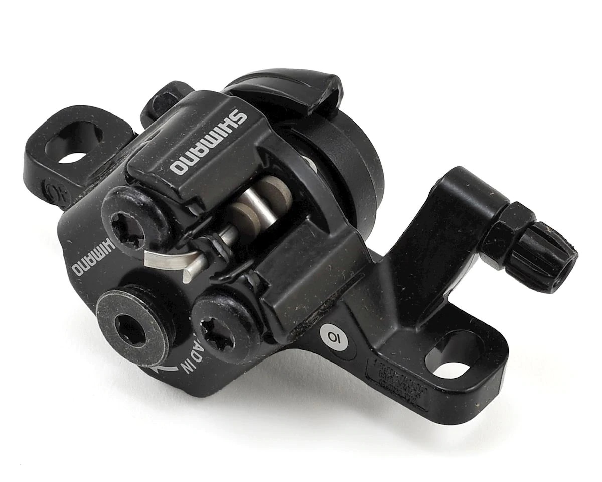 SHIMANO BR-M375 DISC BRAKE CALIPER (BLACK) (MECHANICAL) (FRONT OR REAR) (POST MOUNT)